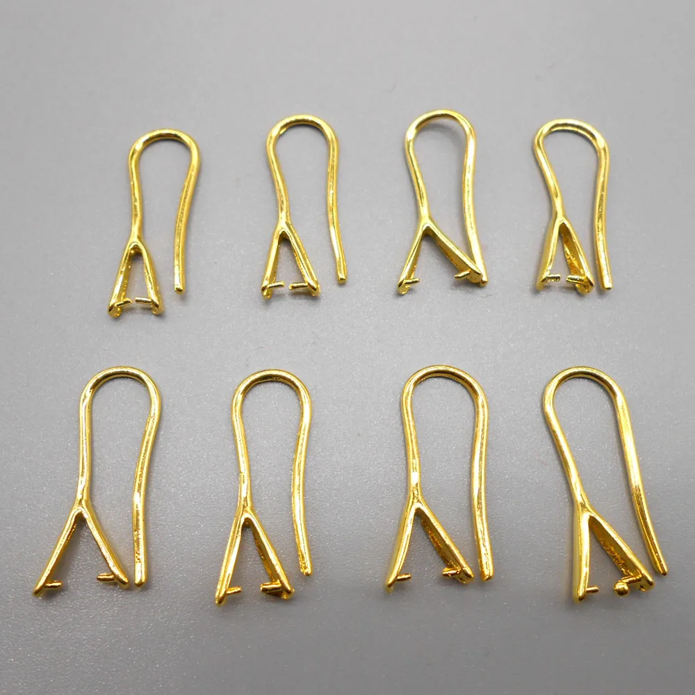 Оптовая продажа золотых сережек аксессуары для ювелирных изделий сделай сам