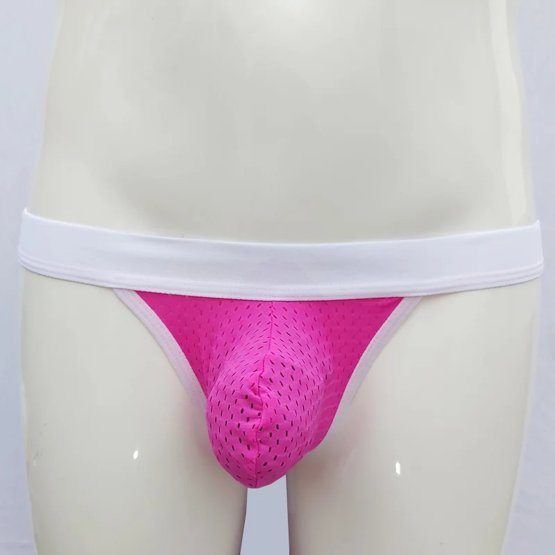 2 шт./лот мужские стринги и сексуальное мужское нижнее белье трусы с карманом для