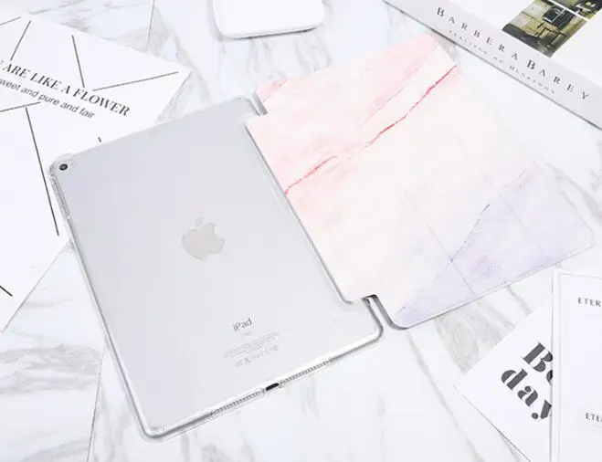 Дропшиппинг мраморный Магнитный флип чехол для iPad 2 3 4 Air2 Mini 1 mini5 планшета 2017