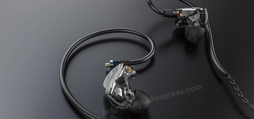 Fiio FA1 Ноулз ED-33357 одиночный сбалансированный драйвер арматуры HiFi наушники контролировать в уши со съемным MMCX кабелем DLP 3D печатным