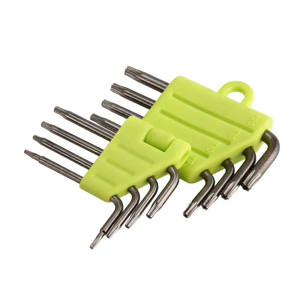 50HRC прочный гаечный Ключ Torx Набор инструментов L Форма Отвертка полый плотник