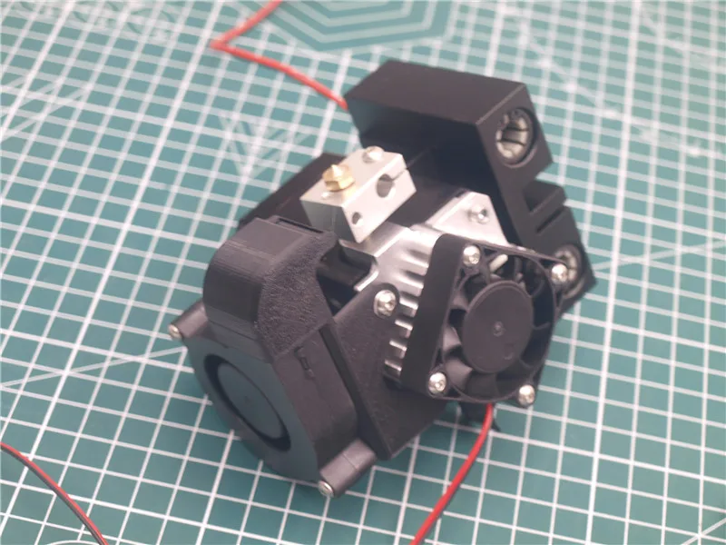 Алюминиевый Экструдер для 3D принтера Prusa i3 MK2/Anet clone комплект обновления каретки
