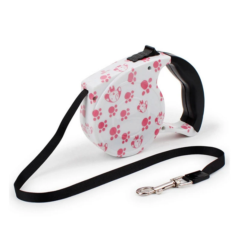 5M Pet Dog/Cat lead Automatic Retractable Dog Leash Puppy Traction Rope Chain Harness collars Drop shipping | Дом и сад