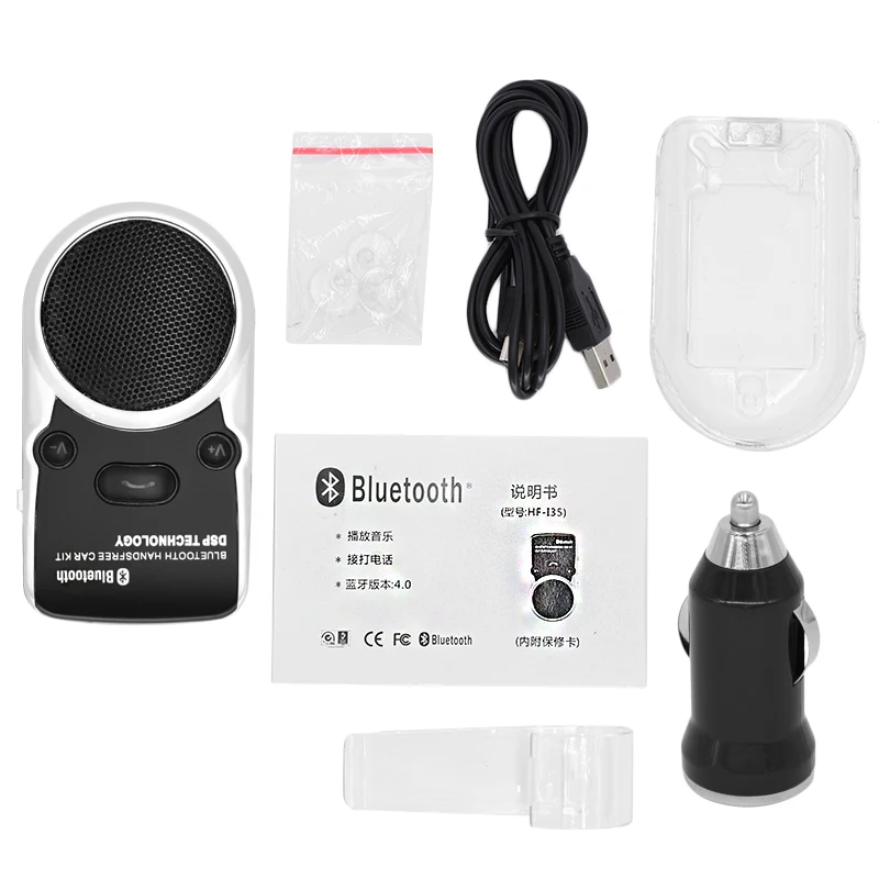 Автомобильный беспроводной bluetooth-динамик с солнечной батареей 10 шт./набор |