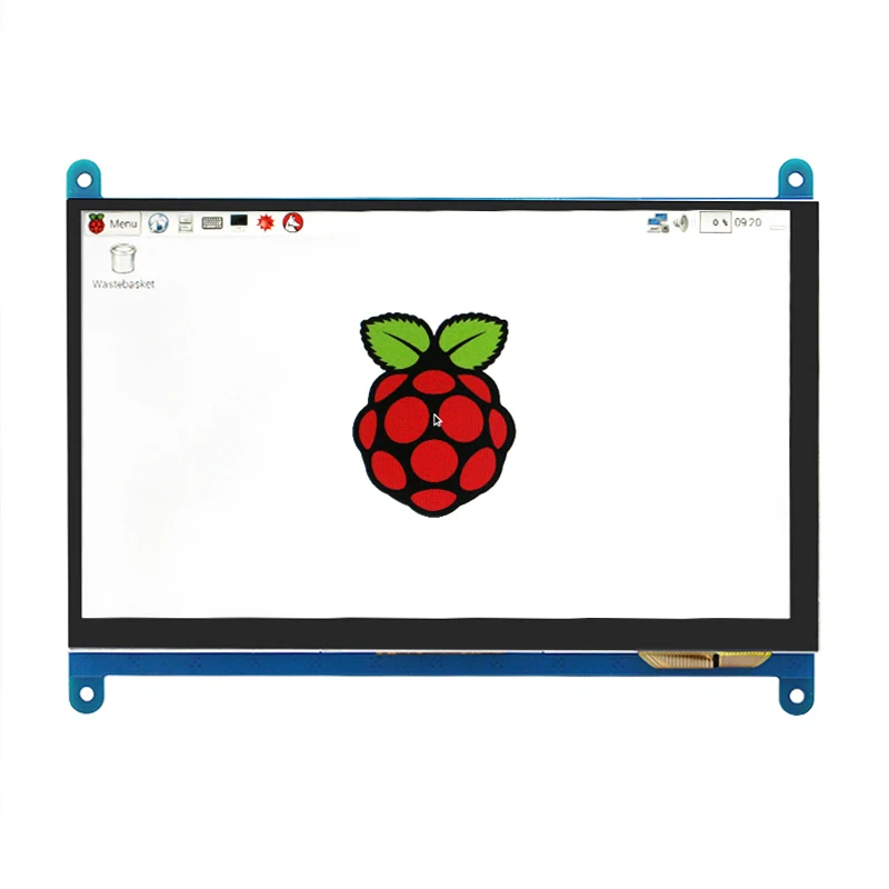 Raspberry Pi 3 RPI дисплей 7 дюймов сенсорный экран HDMI HD жк TFT 1024X600 монитор для 2B B pcino Win7 8 |