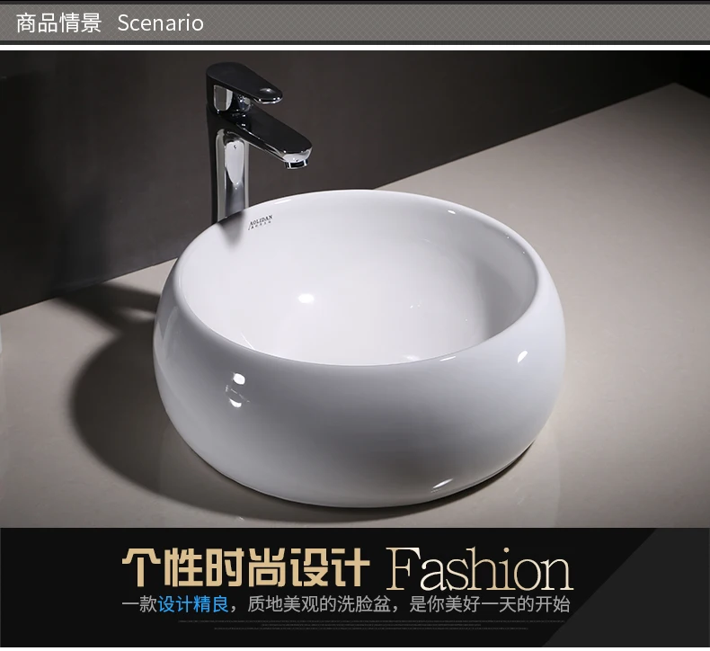 Настоящая раковина умывальник новая распродажа Rideau De Douche душевая занавеска керамический смеситель для ванной круговой художественный сценический умывальник сантехника