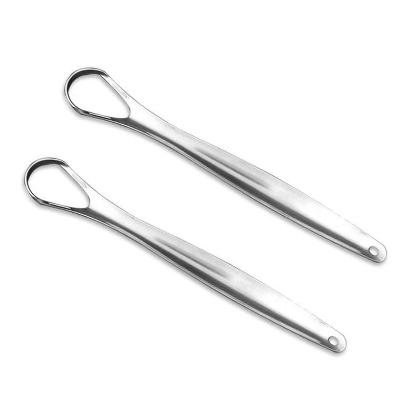 4 шт. скребок для языка из нержавеющей стали многоразовый здоровый уход за