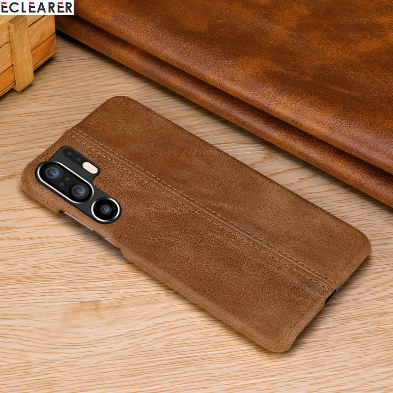 Чехол для Huawei P30 Pro чехол из натуральной кожи P30/ Lite задняя крышка роскошные