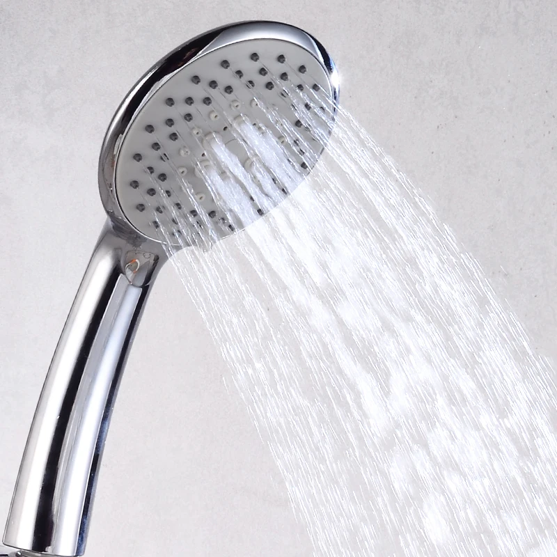 Душевая лейка для ванной комнаты тропический ливень хромированная Регулируемая