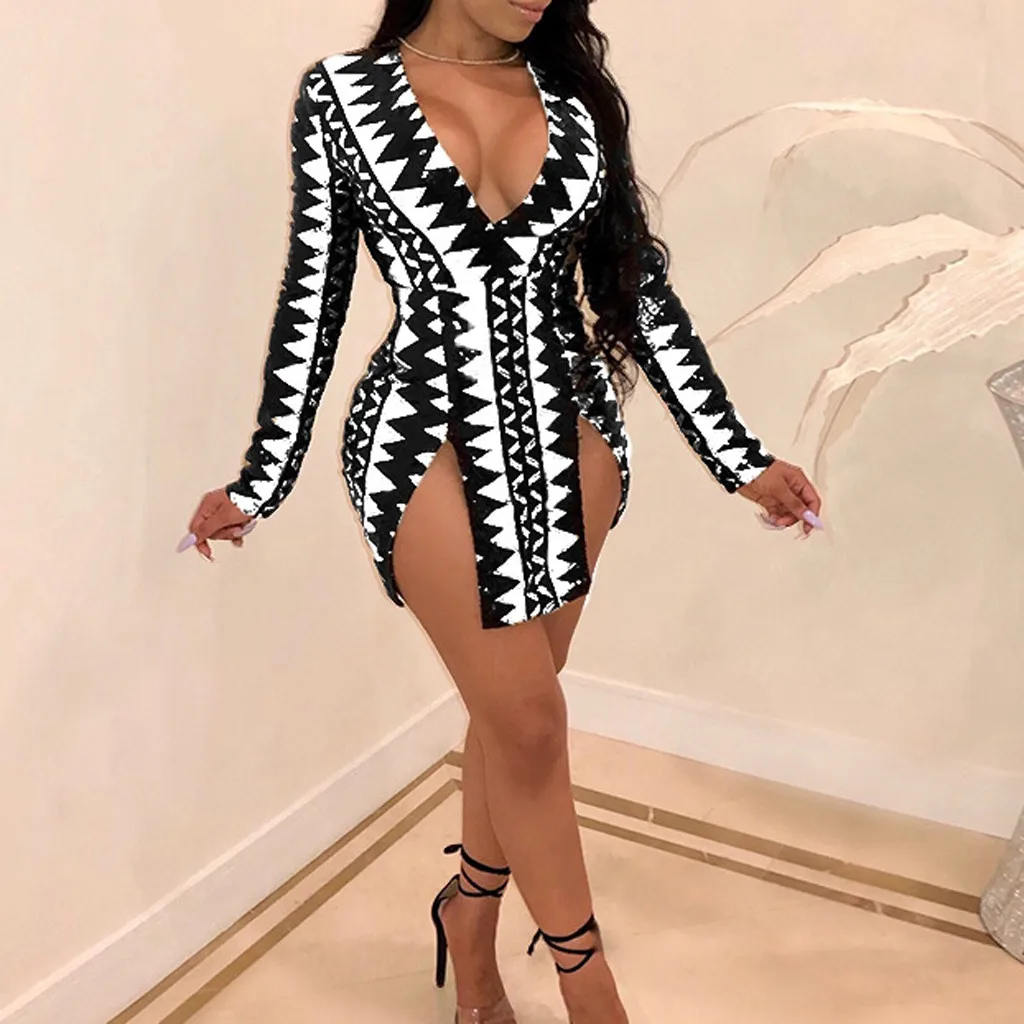 Лидер продаж 2019 летнее женское платье JAYCOSIN эротический клубный сарафан с длинным