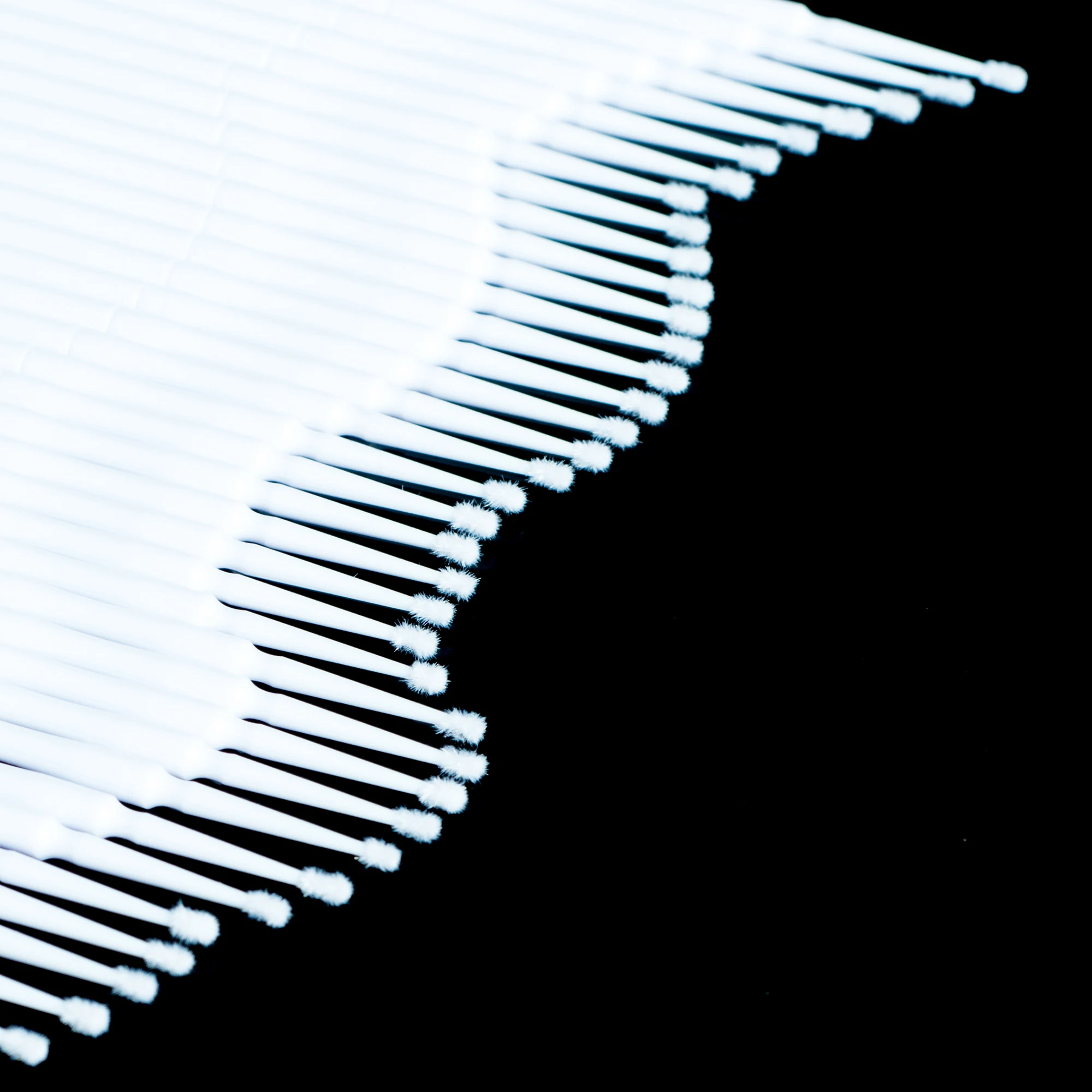 100 шт./упак. 1.2 мм Одноразовые бровей Кисточки отдельных Подводка для глаз тени век