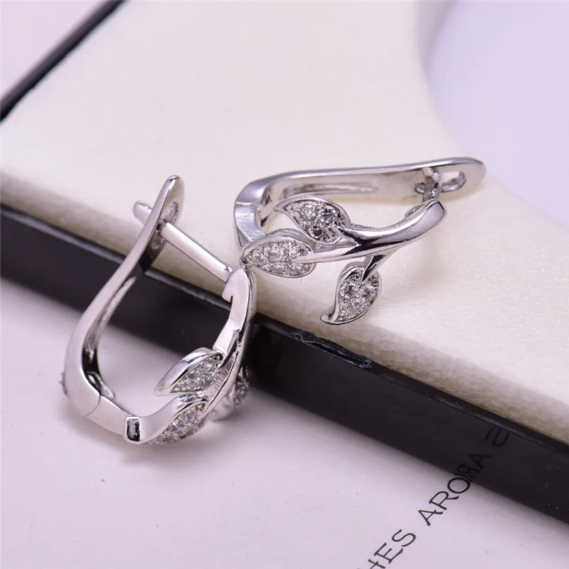 Женские серьги кольца GULICX золотого цвета с кристаллами фианита E256|hoop earrings for