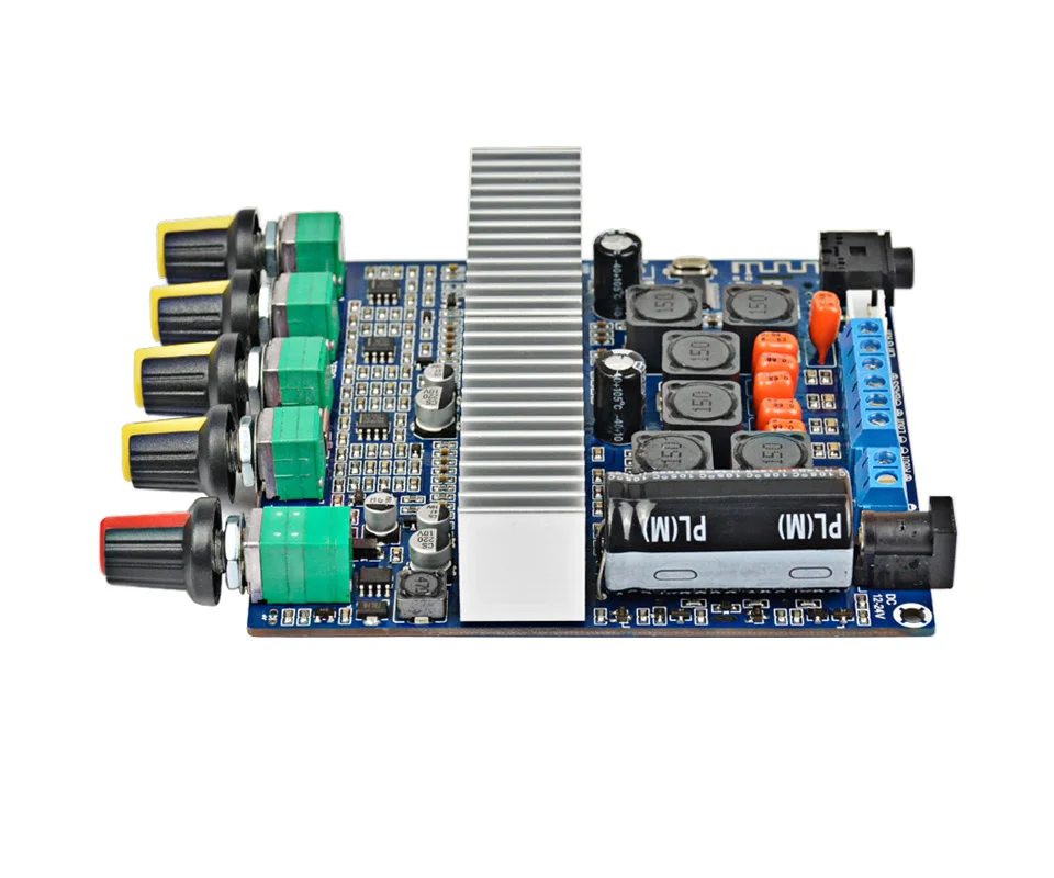 AIYIMA 100 Вт+ 2*50 Вт TPA3116 2,1 Bluetooth цифровой усилитель Мощность собранная плата высокой мощности TPA3116D2 HIFI сабвуфер басовая плата