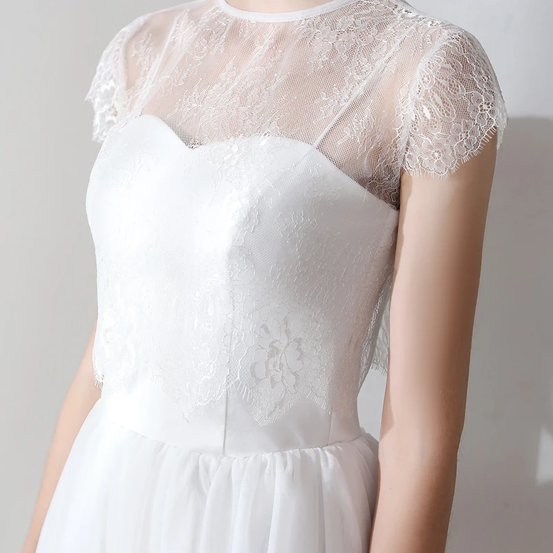 Простые тонкие лямки тюль кружева Vestidos De Novia с открытой спиной пляжные свадебные