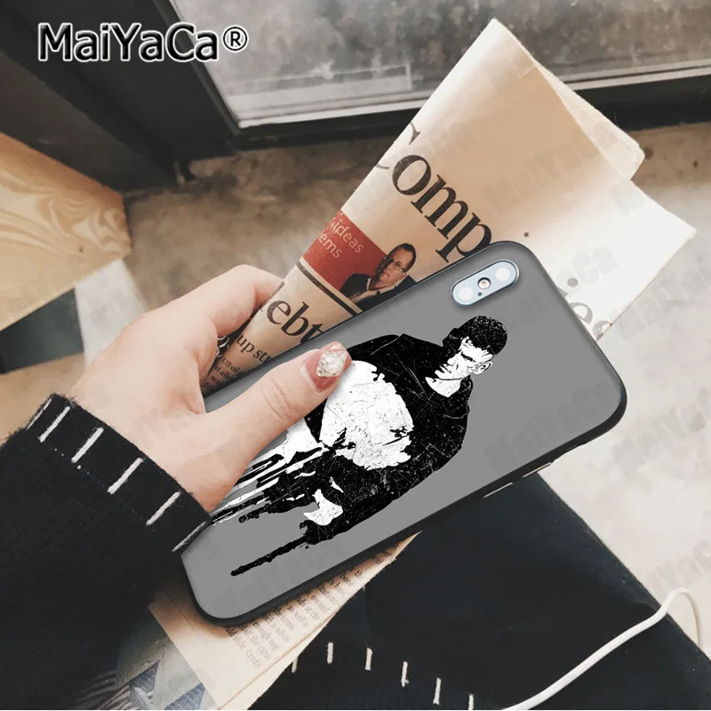 MaiYaCa Каратель Франк Замок Силиконовый ТПУ чехол для телефона Apple iphone 11 pro 8 7 66S Plus X XS MAX 5S SE XR мобильные телефоны