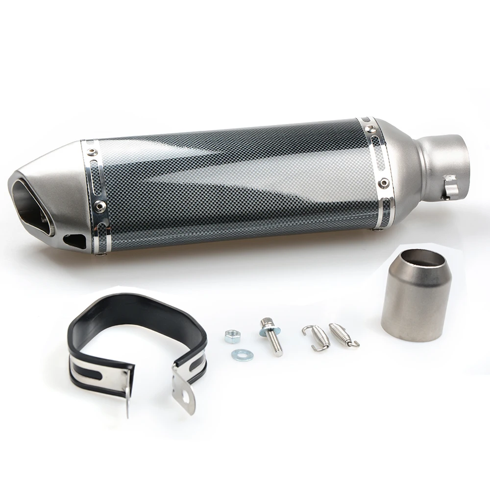 Универсальная мотоциклетная выхлопная труба модифицированный глушитель 38- 51 мм