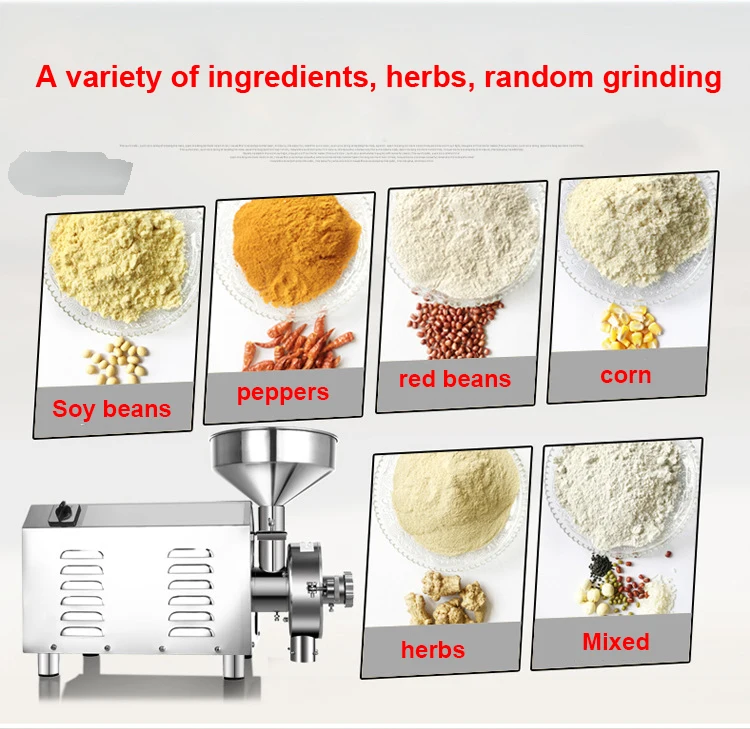 3 6 кВт зерна специи травы злаки кофе сухая пищевая мельница шлифовальная машина