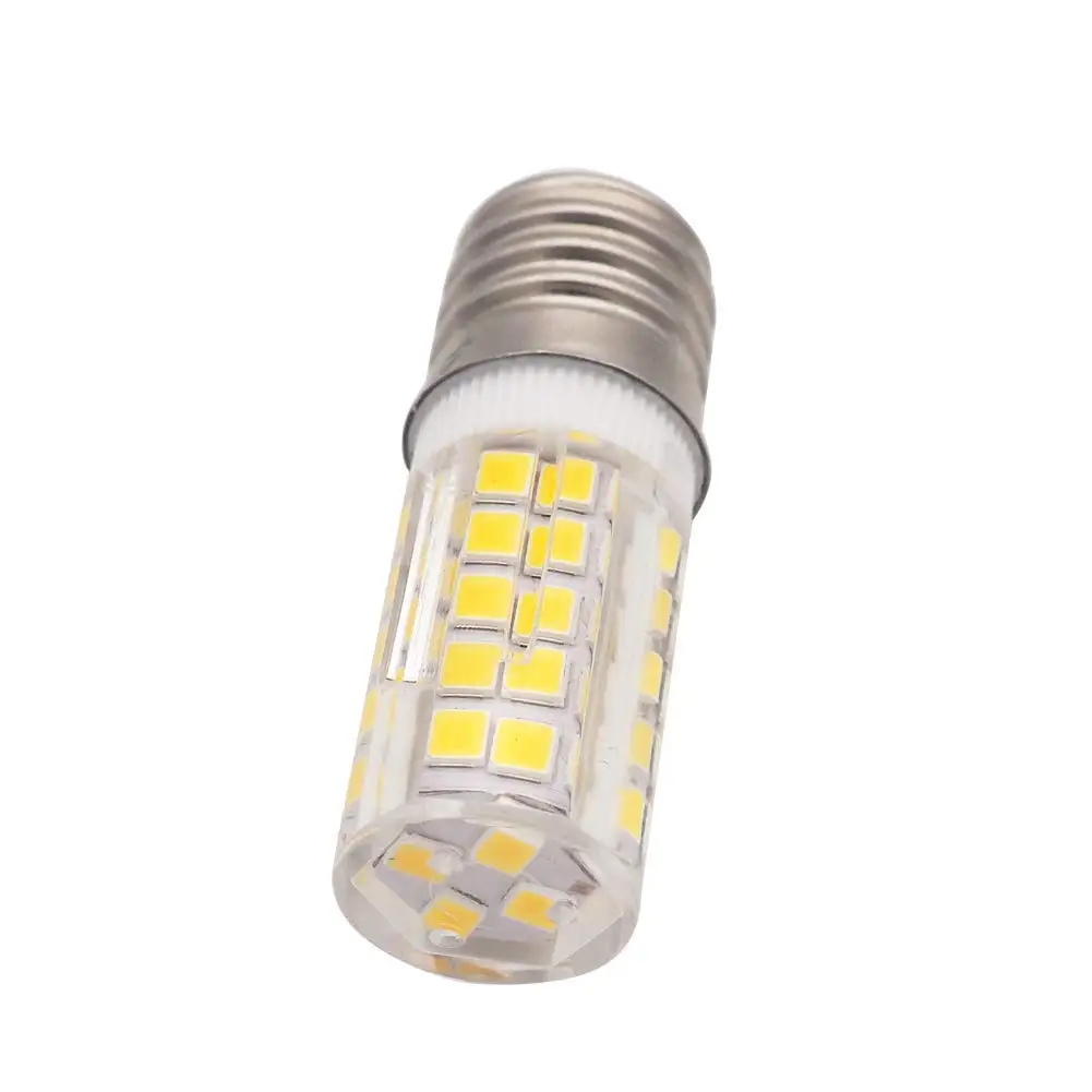 E17 светодиодный лампа подсветки для СВЧ 6 W AC 110/220 V 2835 СМД керамический эквивалент 60 W накаливания Cerami теплые/холодный белый 10 шт