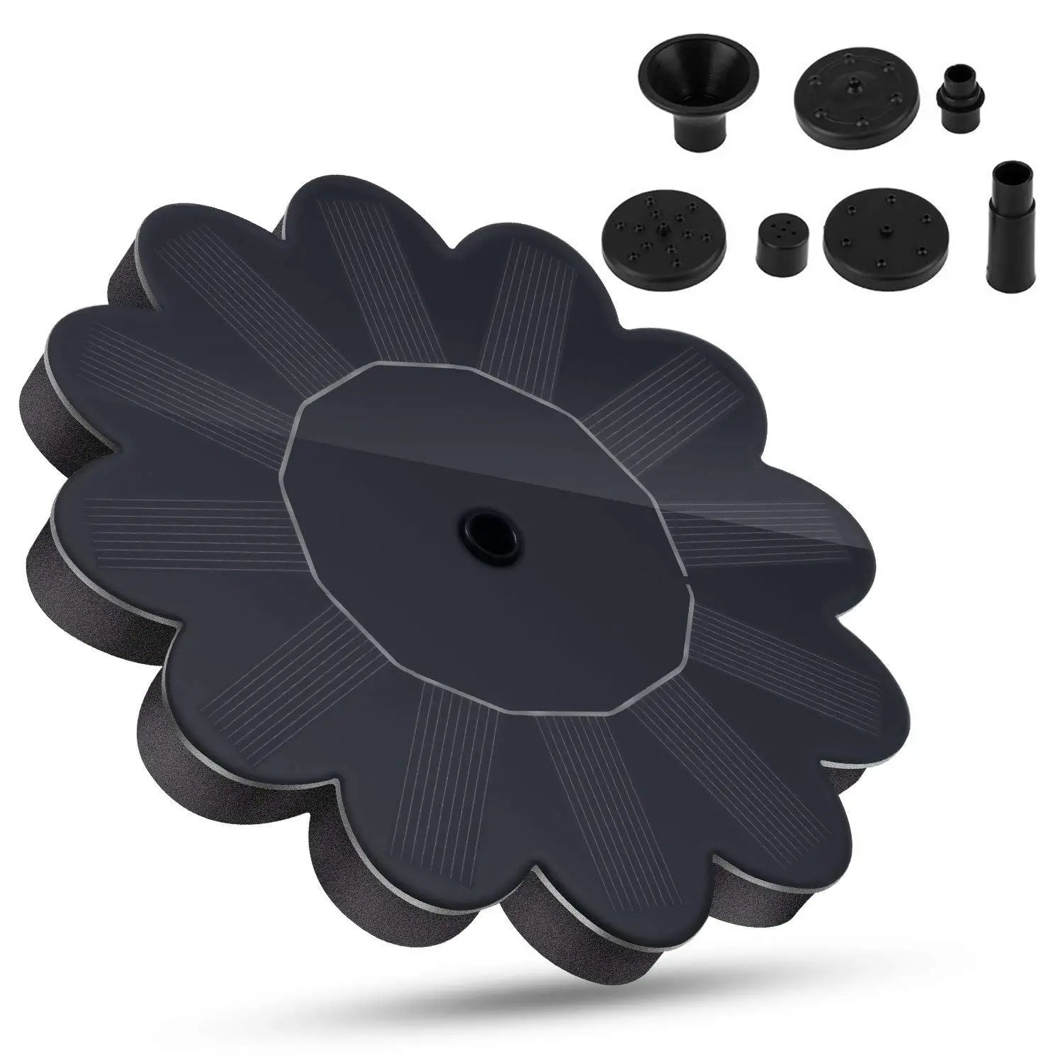 Солнечный фонтанный насос 1 4 Вт солнечной энергии птицы ванна фонтан панели