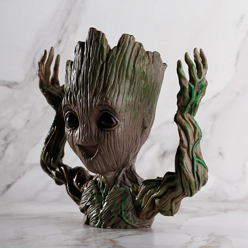 Moward Groot Wisun фильм дерево человек ребенок фигурка героя модель стражи Галактики модель игрушки украшение стола подарки для ребенка