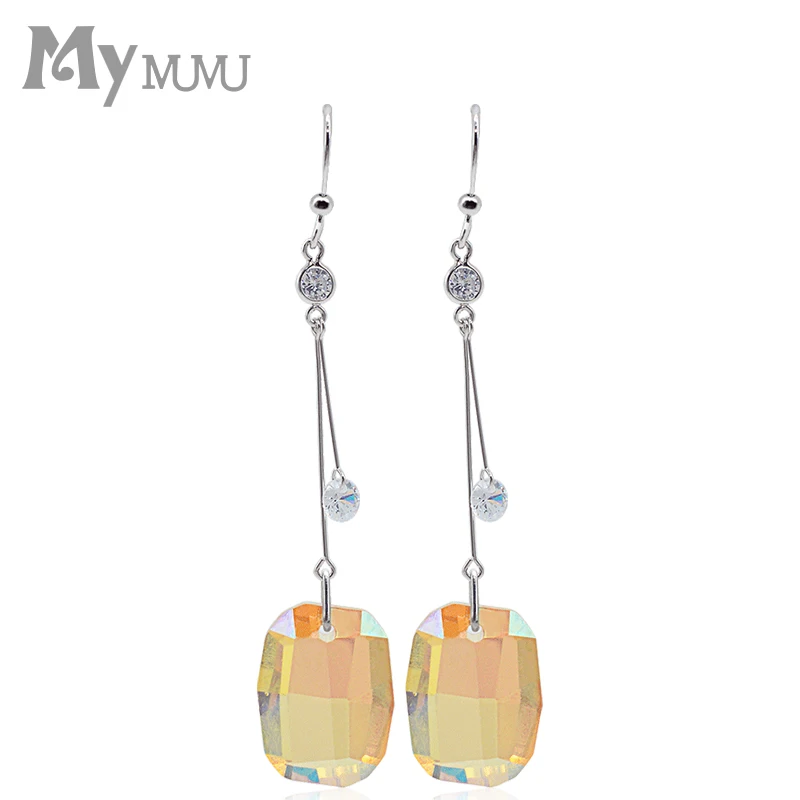 2019 новые серьги нишевого дизайна женские тонкие красные для лица увеличенные