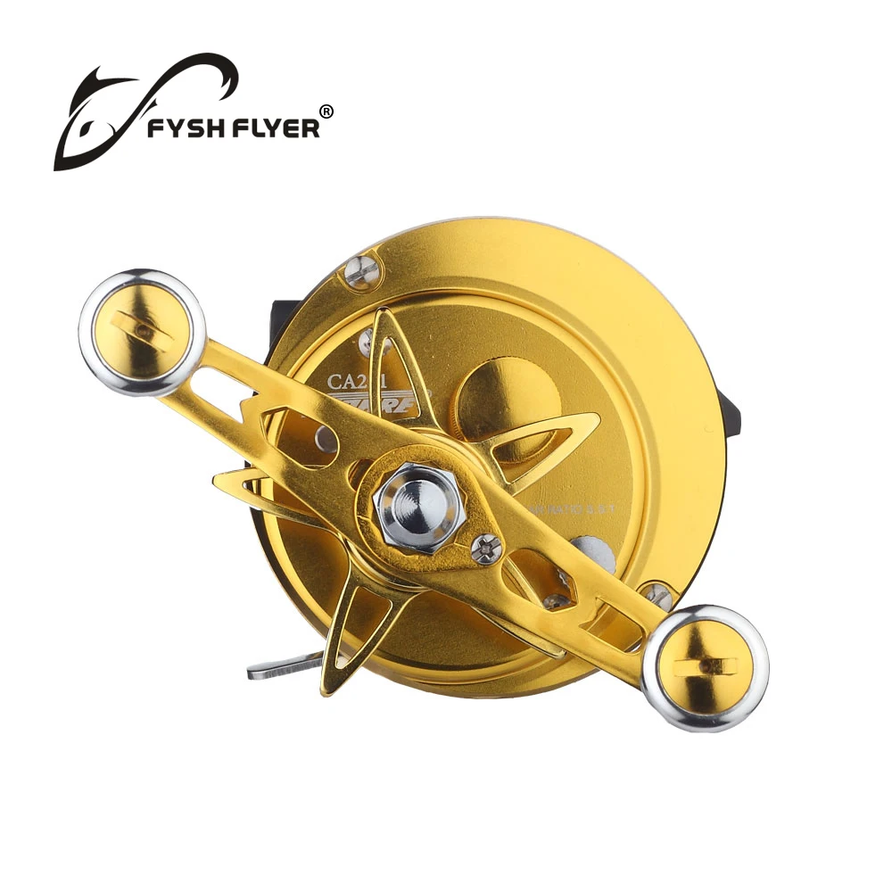 Baitcasing Sea Hawk Премиум Рыболовные катушки; 11+ 1 BB, полностью металлический, магнитный тормоз, подшипники и вал из нержавеющей стали высокого качества