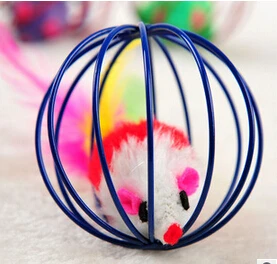 1 пк домашнее животное Cat прекрасный котенок подарок смешно играть игрушки мышь