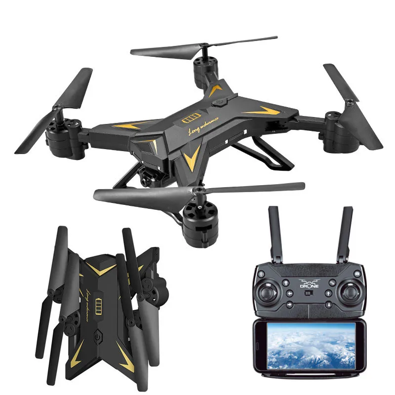 Квадрокоптер Радиоуправляемый HINST с Wi Fi FPV и камерой 1080P МП|Радиоуправляемые