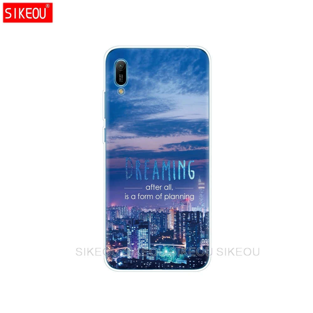 33765 Huawei Y6 чехол huawei Y6 чехол из силикона и ТПУ мягкий чехол для телефона для huawei Y6 MRD-LX1 MRD-LX1F Y 6 Pro Y6Prime чехол - Цвет: 33765