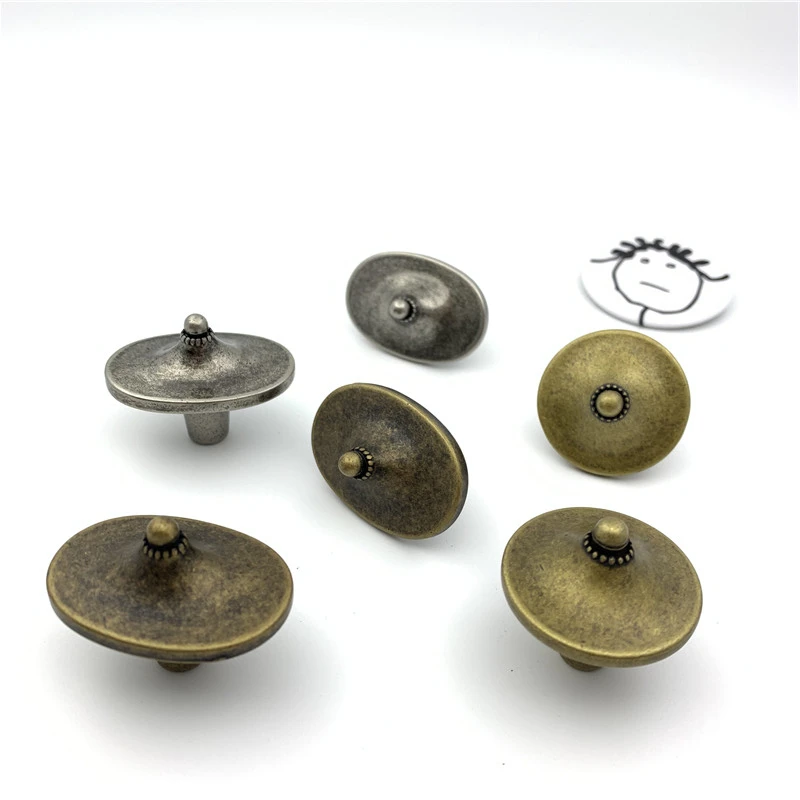 Винтажная традиционная ручка для шкафа LCH матовая Серебряная антикварные