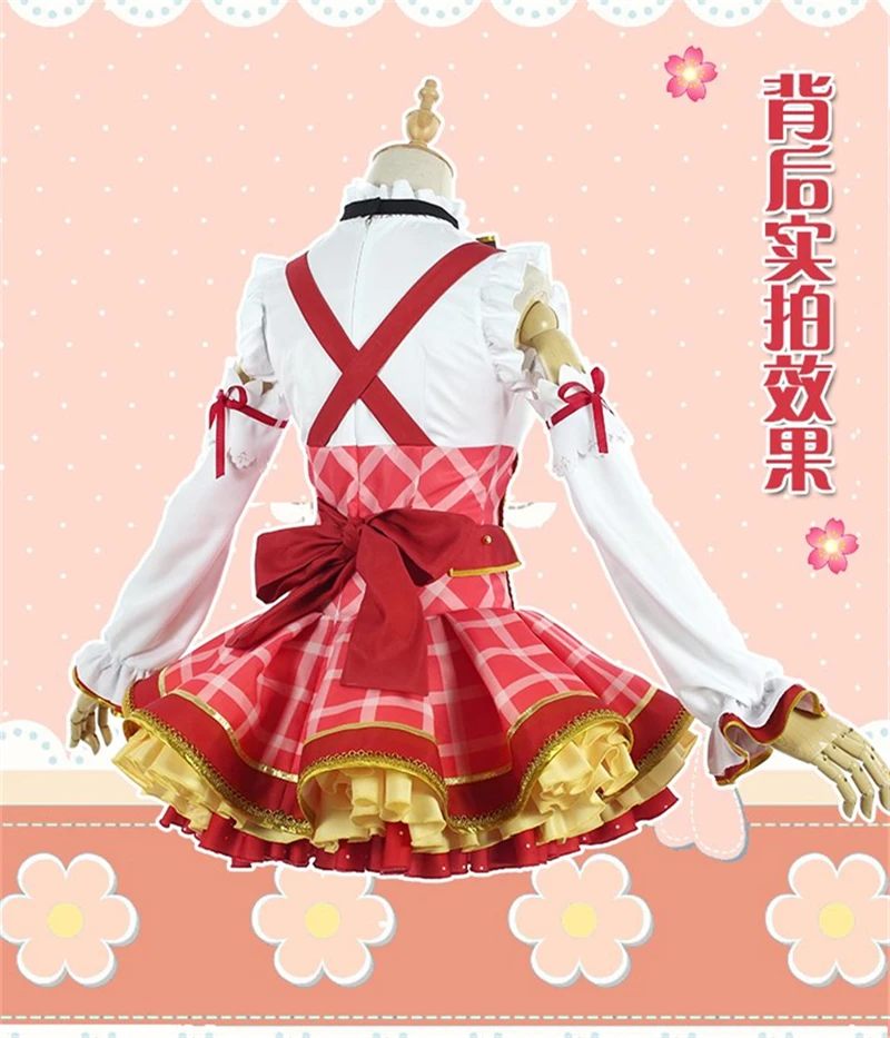 Женский аниме букет цветов Love live костюм нико ядзава для косплея платья на