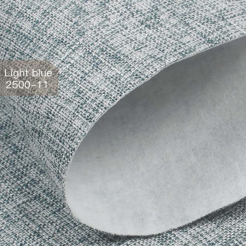 Home Decor дизайнерские обои льняная ткань обои высокое качество обоями качество Llinen текстуры обоев для Гостиная - Цвет: 2500-11LIght blue