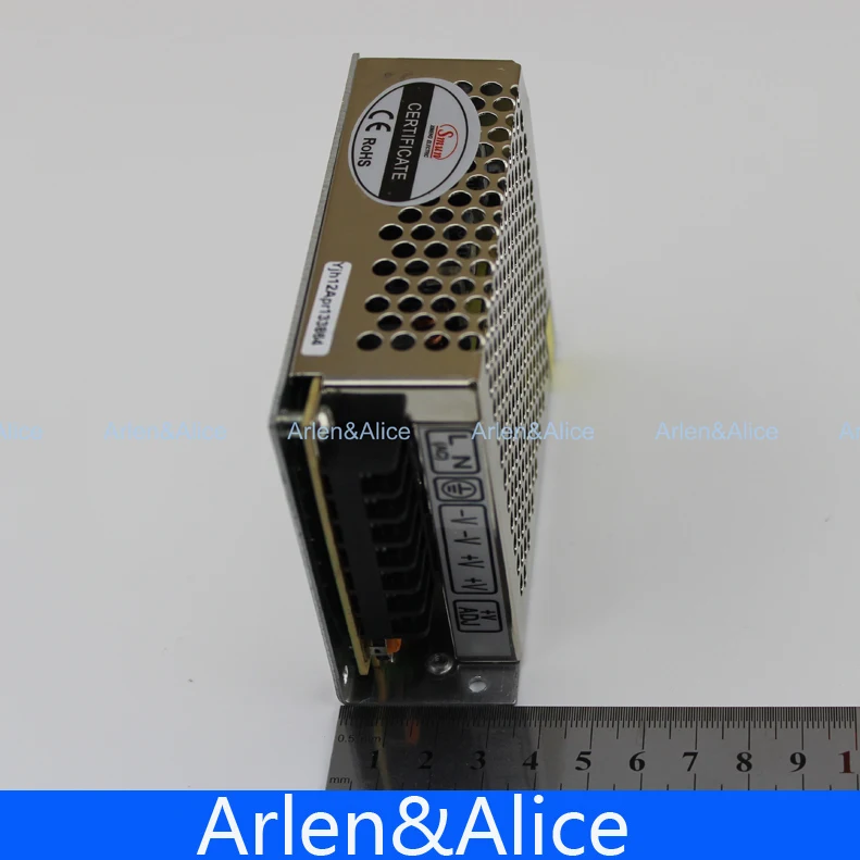 60 Вт 12 В 5 А маленький объем одиночный выход импульсный источник питания для