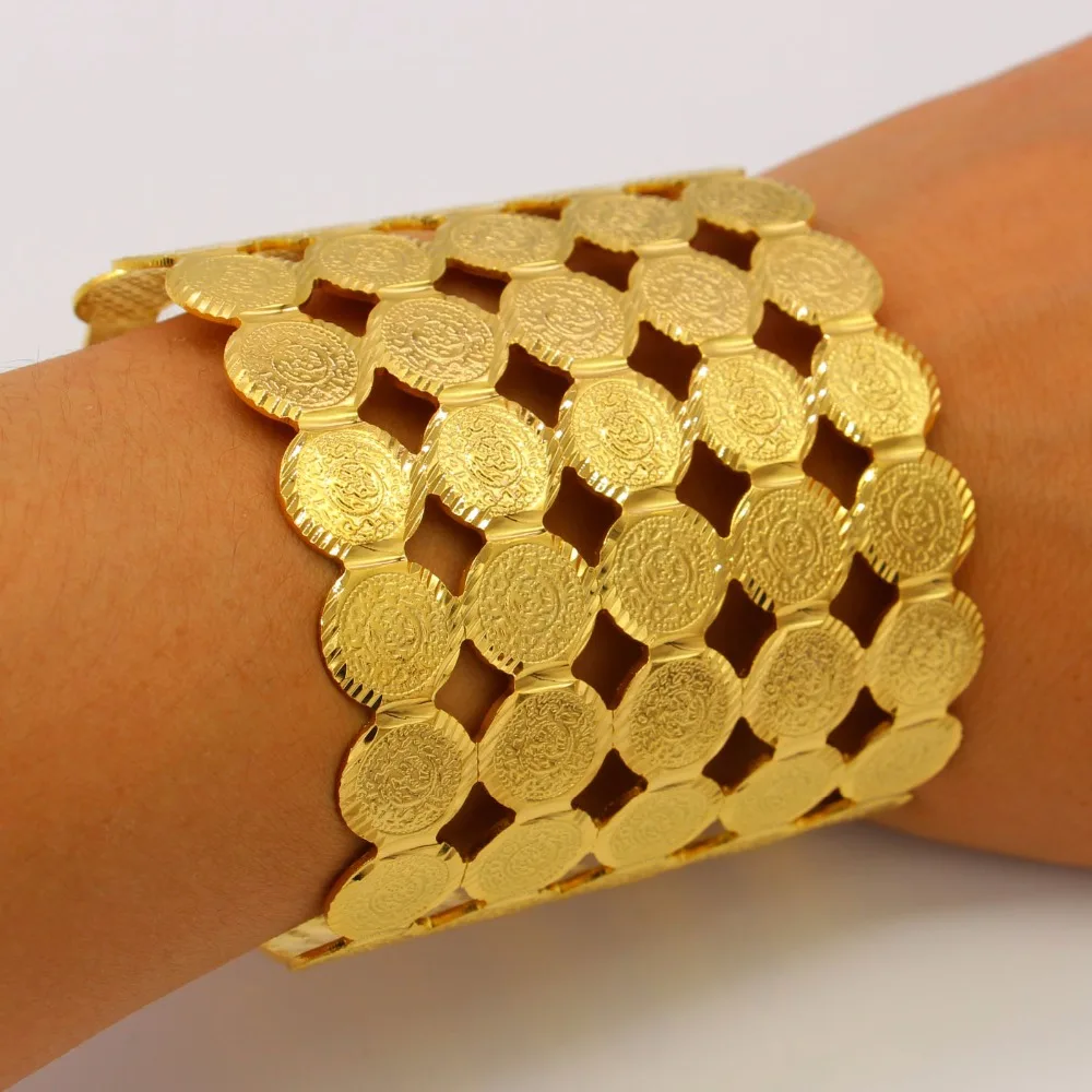 Adixyn ширина 6 5 см монета манжета браслет для женщин ювелирные изделия Среднего