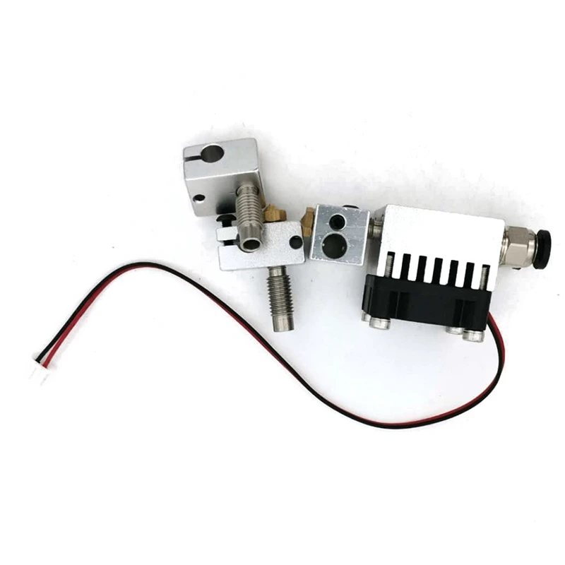 Двойной вход двойное сопло Reprap 3D принтер Bowden печатающая головка два в из