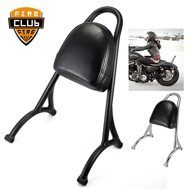 Короткая подушка для спинки пассажиров спины Harley Sportster XL 883 1200 04 16 новинка|Сиденья