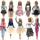 NK 1 шт. Кукольное платье Повседневная одежда юбка праздничная блузка наряд для девочек для Аксессуары для Барби куклы детские игрушки лучшие DIY игрушки JJ