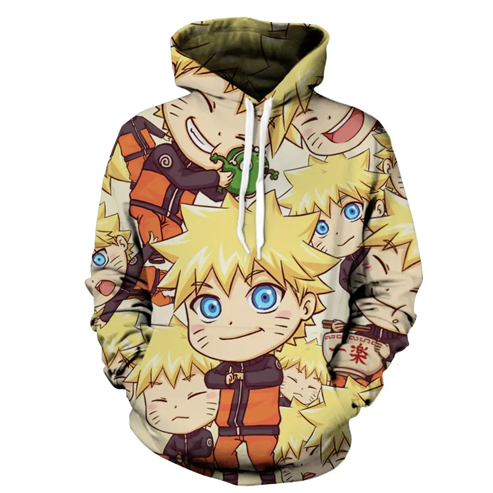 Брендовая мужская Осенняя Повседневная Толстовка Какаши аниме огненная тень