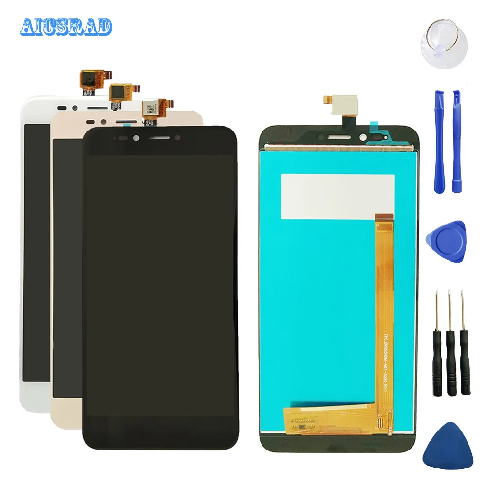 AICSRAD оригинальный для BQ мобильный 5504 чехол strike selfie Max ЖК дисплей + кодирующий