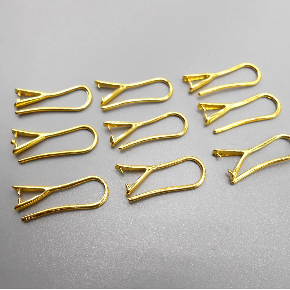 Оптовая продажа золотых сережек аксессуары для ювелирных изделий сделай сам