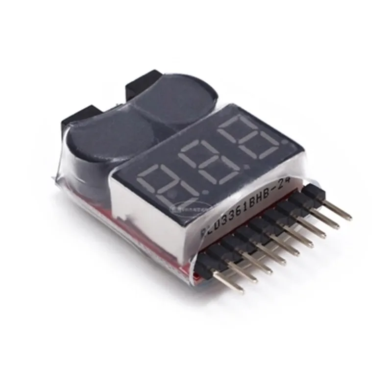 

10 шт. хит продаж 1-8S LED низкого напряжения Звуковой сигнал Сигнал Lipo индикатор напряжения Проверка тестер оптовая продажа Прямая поставка