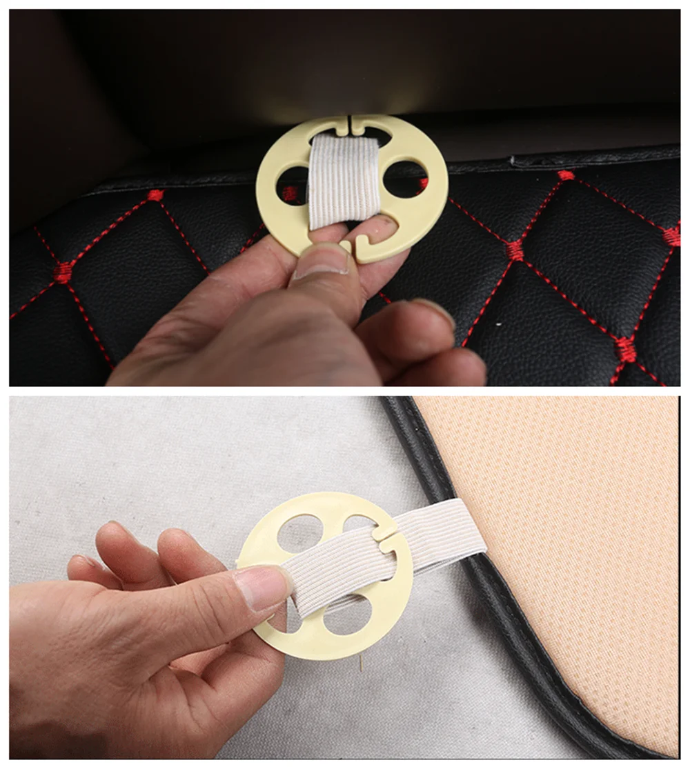 Универсальная кожаная защитная накладка на сиденье автомобиля аксессуары для