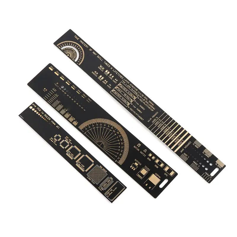 PCB линейка для электронных инженеров резистор конденсатор чип IC SMD диодный