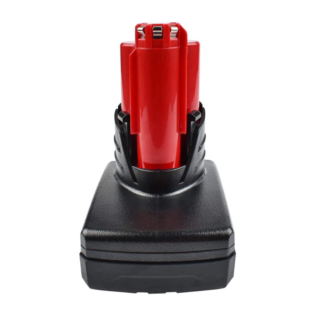 Powtree For Milwaukee 2PCS 12V 4000mAh M12 Red Power Tool Li-ion Battery Replacement C12 B BX 48-11-2401 48-11-2402 D | Электроника