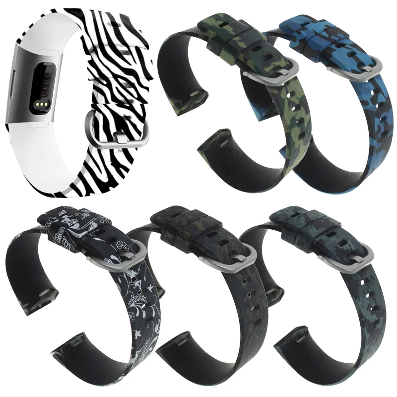 Силиконовый ремешок на запястье для Fitbit Charge, 3 ремешка, фитнес-браслет, ремешок на запястье для Fit bit Charge3, спортивный браслет, аксессуары