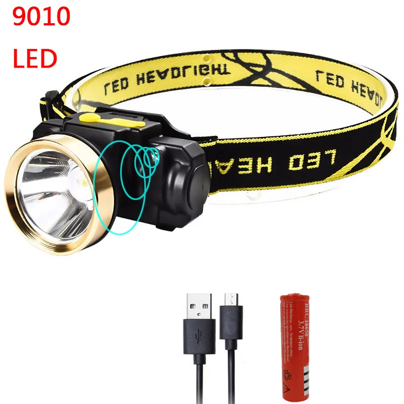 H Litwod Z307307 9000лм 3 шт. XM-L2 U3 3* COB Светодиодные фары фара фонарь 18650 или AA батарея - Испускаемый цвет: H