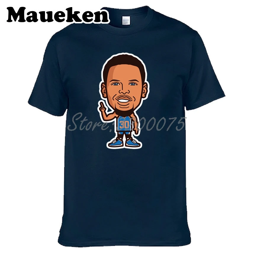 Мужская футболка с героями мультфильмов Chef Steph Curry 30 Футболка мужская круглым
