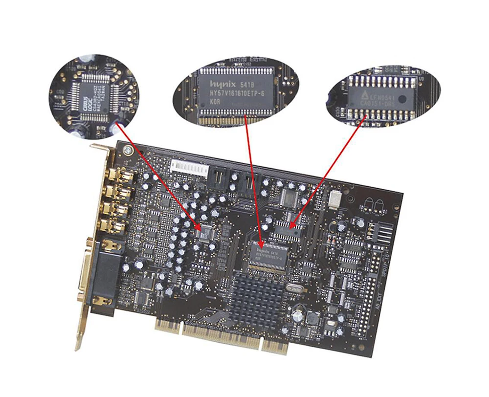 Креативный X-Fi SB0670 высокое качество PCI Звуковые карты DTS декодирование музыки кино игры настольный компьютер звуковая карта