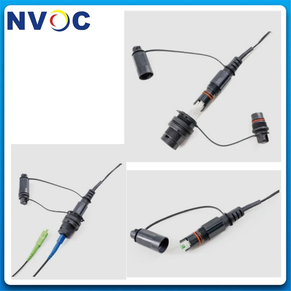 5 шт. непроницаемый IP67 Cor ning MINI SC FTTA 1 м 3 10 соединительный шнур H разъем Mini APC OptiTap