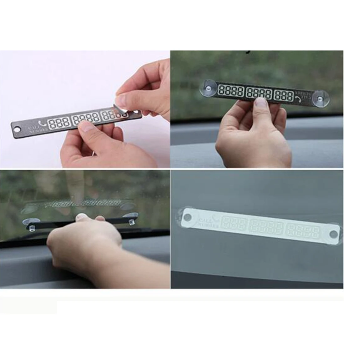 Светящийся телефонный номер Dewtreetali табличка с присоской для телефона|card telephone